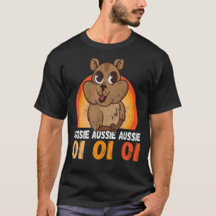 Australien Chant Australian Wombat Animal Niedlich T-Shirt