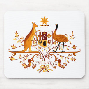Australien COA Brown Mousepad