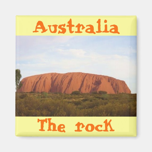 Australien - cooles Magnetdesign Magnet (Vorne)