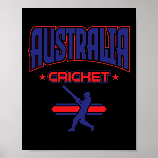 Australien Cricket 1  Poster (Vorne)