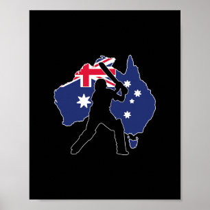 Australien Cricket Poster
