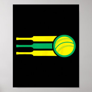 Australien Cricket Team Australien Cricket Fan Fla Poster