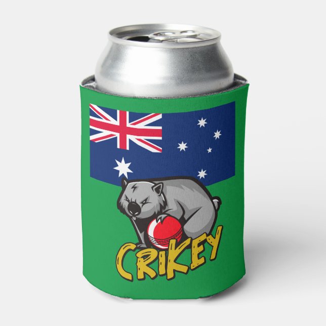 Australien Crickey Cricket Wombat Dosenkühler (Kanne Vorderseite)