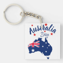 Australien Day Red Blue und White