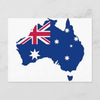 Australien Design Postkarte