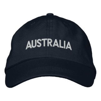 AUSTRALIEN Downunder Patriotic Design Bestickte Kappe