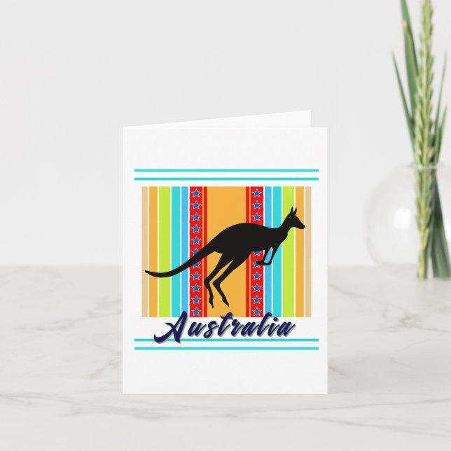 Australien Einladung (Vorderseite)