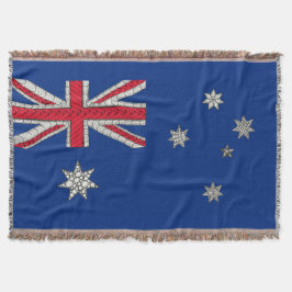 Australien Einzigartige Flag Art Original Souvenir Decke