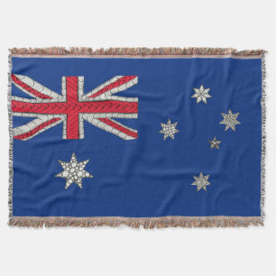 Australien Einzigartige Flag Art Original Souvenir Decke