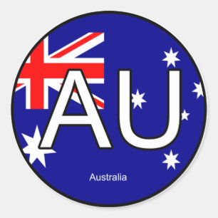 Australien Euro Sticker