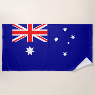 Australien Flag Beach Tower Strandtuch