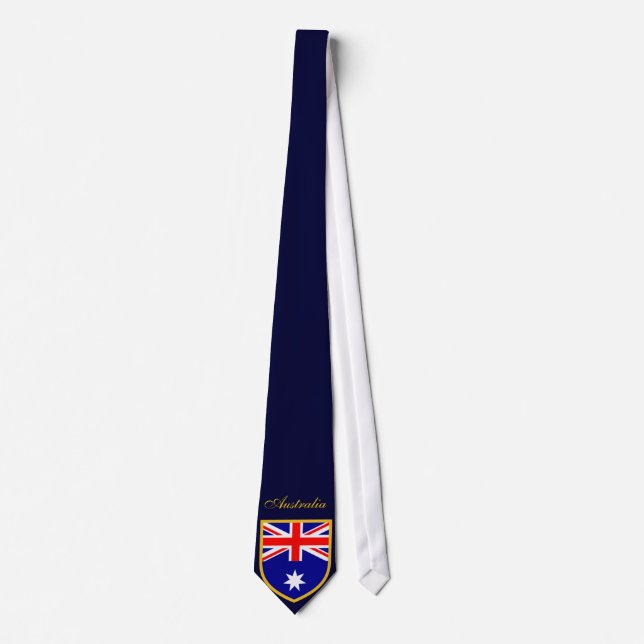Australien Flag Neck Tie Krawatte (Vorderseite)