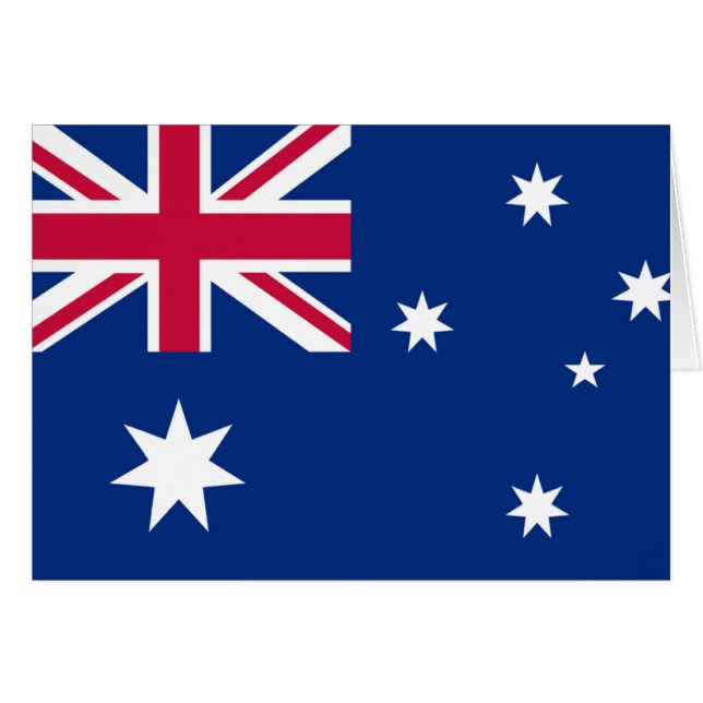 Australien-Flagge (Vorderseite (Horizontal))