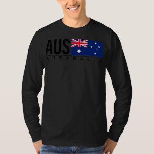 AUSTRALIEN FLAGGE AUSTRALISCHER LÄNDERCODE AUS SPO T-Shirt
