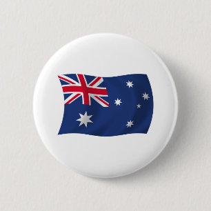 Australien-Flagge-Button Button