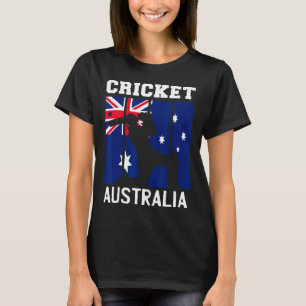 Australien-Flagge Cricket-Fans Spieler Trainer Aus T-Shirt