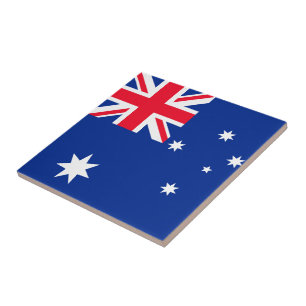 Australien-Flagge Fliese