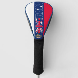 Australien Flagge Gorgetic Patriotic Golf Headcover