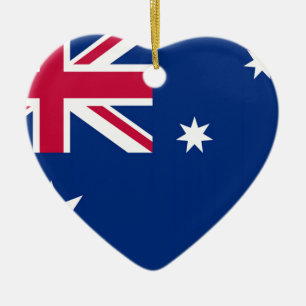 Australien-Flagge Keramikornament