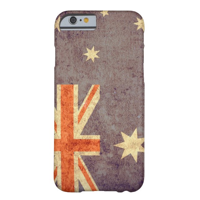 Australien-Flagge - Schmutz Case-Mate iPhone Hülle (Rückseite)