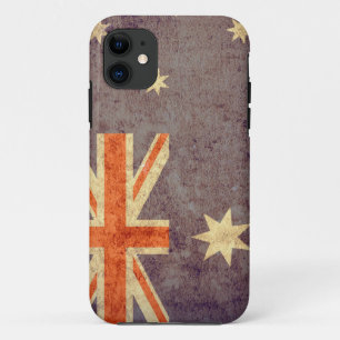 Australien-Flagge - Schmutz Case-Mate iPhone Hülle