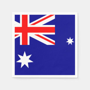 Australien-Flagge Serviette