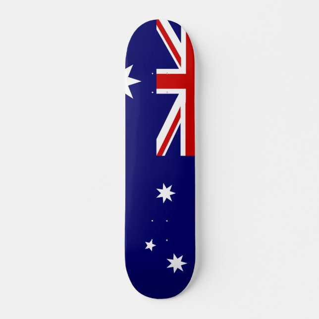 Australien-Flagge Skateboard (Vorne)