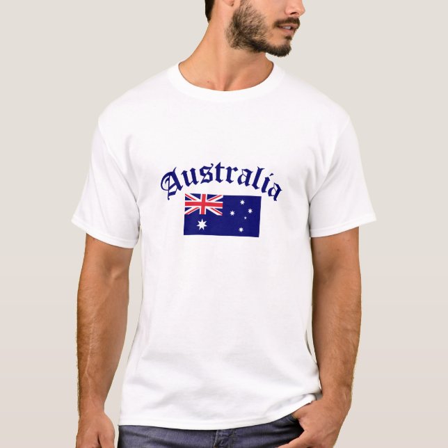 Australien-Flagge T-Shirt (Vorderseite)