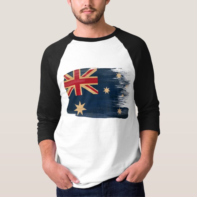 Australien-Flagge T-Shirt (Vorderseite)