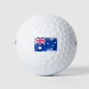 Australien Flaggenflagge Golfball