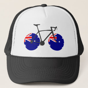 Australien Flaggenradfahren Truckerkappe