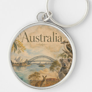 Australien für Australienliebhaber Schlüsselanhänger