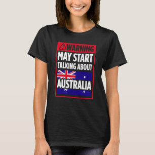 Australien für Proud Australian Aussie Australia R T-Shirt