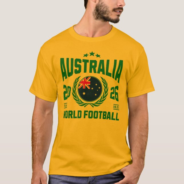 Australien Fußball 2026 T-Shirt (Vorderseite)