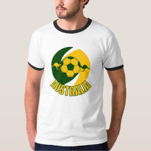 Australien-Fußball kanga T-Shirt