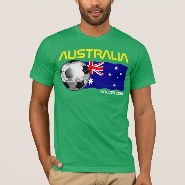 Australien Fußball-T - Shirt (Vorderseite)