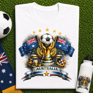 Australien Fußballfan Football Weltmeisterschaft A T-Shirt