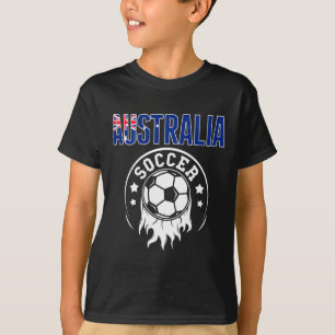 Australien Fußballfans Trikot Australische Flagge T-Shirt