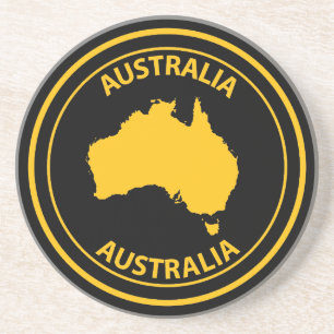 Australien Getränkeuntersetzer