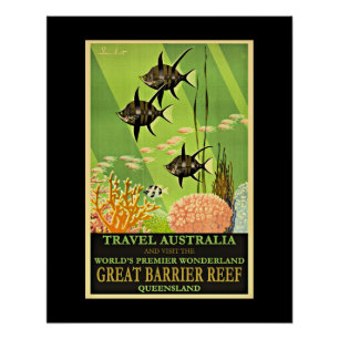 Australien - Great Barrier Reef Poster