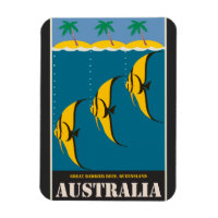 Australien Great Barrier Reef Vintage Travel Poste