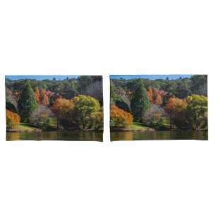 Australien Herbst farbenfrohe Bäume Landschaft Kissenbezug