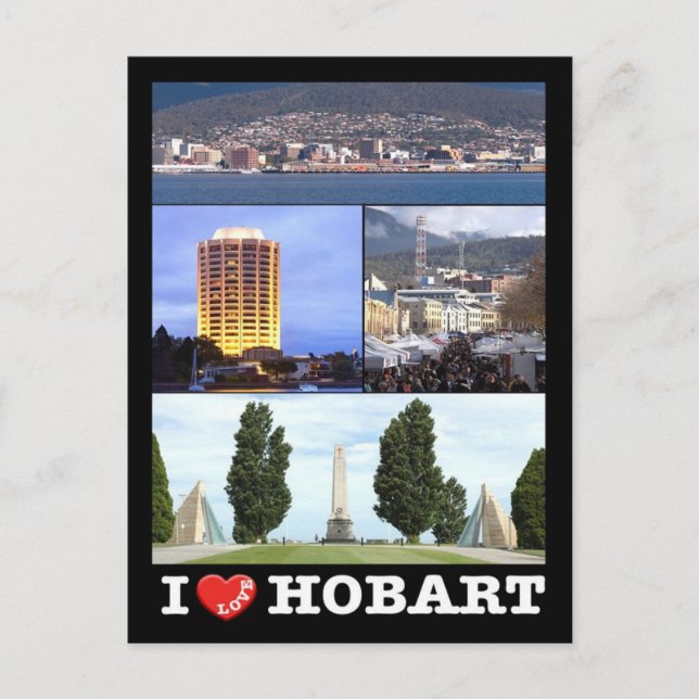 Australien - Hobart - Postkarte (Vorderseite)
