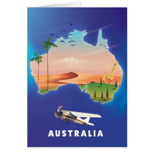 Australien Holiday Reiseplakat (Vorne)