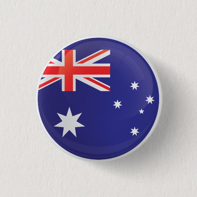 Australien - Icon-Flagge Button (Vorderseite)