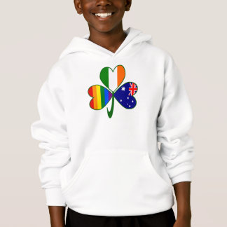 Australien Irland Gay Pride Kleeblatt Hoodie