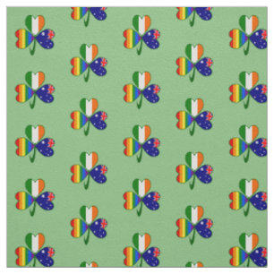 Australien Irland Gay Pride Kleeblatt Stoff