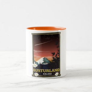 Australien Island Reiseplakat Zweifarbige Tasse