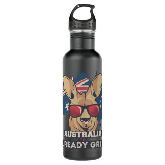 Australien ist bereits groß Australien Stolz Funny Edelstahlflasche