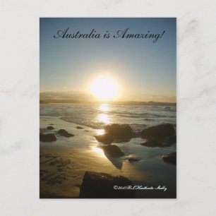 Australien ist Phantastisch! Postkarte! Postkarte